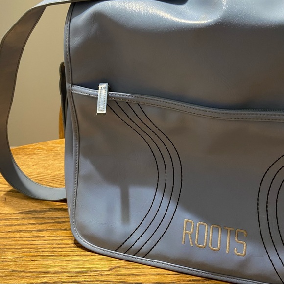 Roots Set of Two Blue and Black Messenger Bag/s - Picture 9 of 11